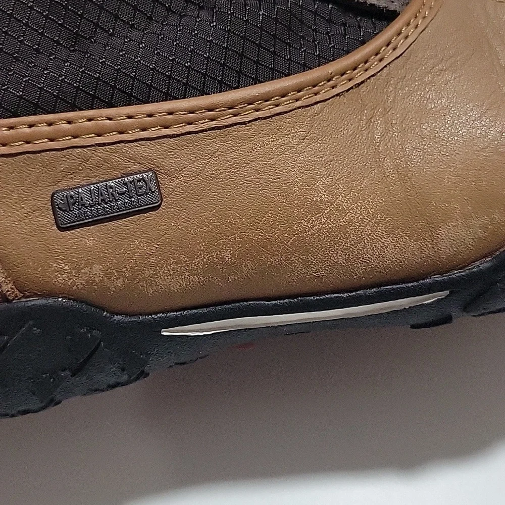 Pajar Canada Winter Snowboots Genevieve      Honey And Dark Brown Sz 9.5